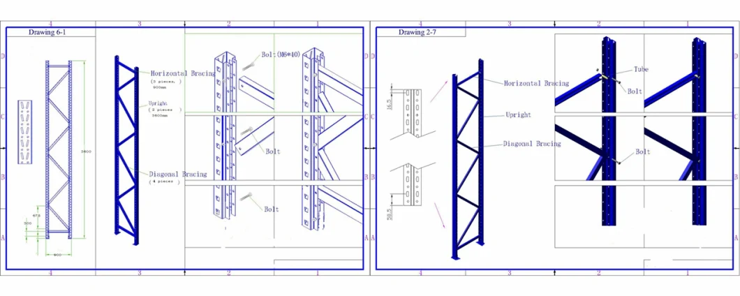 Automated Intelligent Design Radio Shuttle Rack Warehouse Rack, Metal Shelf with Define Custom Size, Multi Storage Rack for Plastic Product.