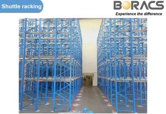 Fabricant de rack Système de stockage d'entrepôt automatisé Rack de navette radio en acier Automatisation de l'entrepôt